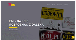 Desktop Screenshot of em-sj.pl